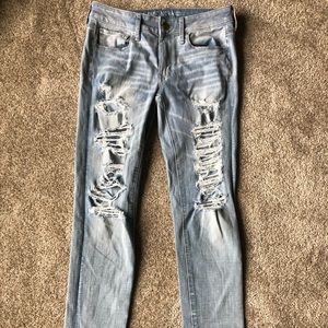 American Eagle Jeans, Size 8, Extra Long